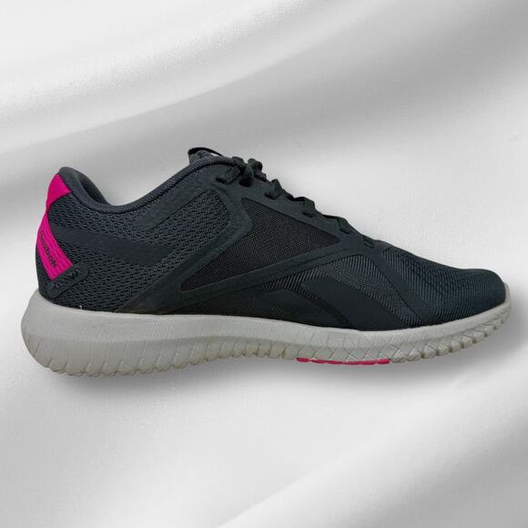 Reebok Flexagon Force 2.0 Training Shoes Womens 8 1/2 Gray Pink I.10.2 Comfy - Picture 2 of 13